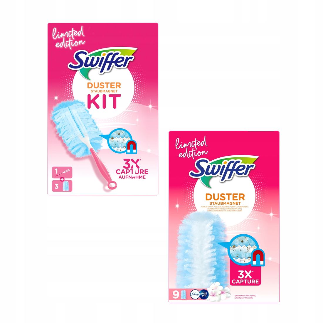 Swiffer Duster navullingen - 7 stuks - Vangt stof, vuil en haar als een