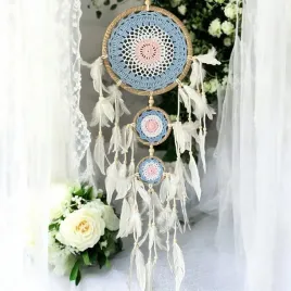 lapacz-snow-potrojny-szydelkowy-boho-dekoracja-amulet-idealny-prezent-27cm
