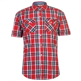 koszula-meska-z-krotkim-rekawem-bawelniana-w-krate-lekka-lee-cooper-xl