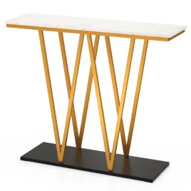 konsola-z-imitacja-marmuru-stolik-do-przedpokoju