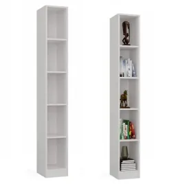 bialy-waski-regal-na-ksiazki-25cm