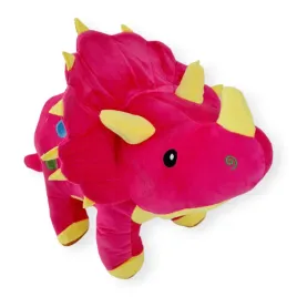 poduszka-dinozaur-pluszowy-zabawka-pluszowa-triceratops-rozowy