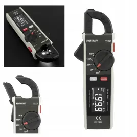 Zdjęcie produktu Miernik cęgowy 600 V/AC cyfrowy WYŚWIETLACZ MAX/MIN 100A VOLTCRAFT True RMS