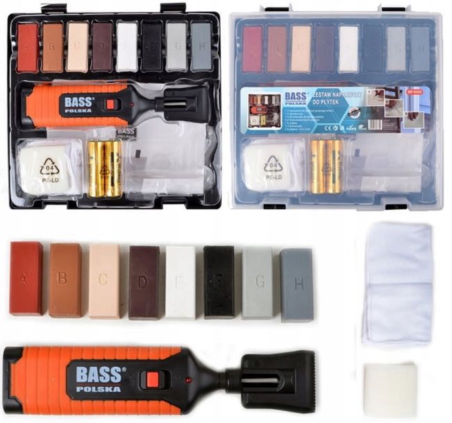 ZESTAW WOSK DO NAPRAWY PŁYTEK CERAMICZNYCH REGENARACJA CERAMIKI GLAZURY-Zdjęcie-0