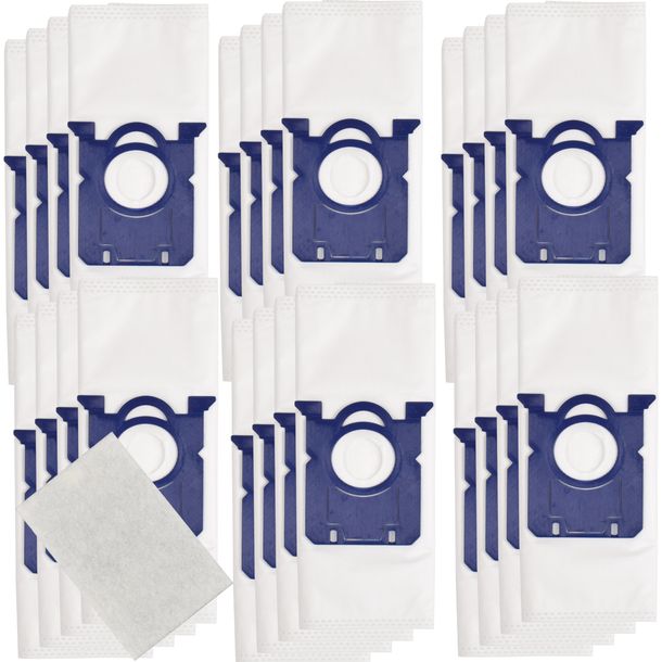 24x Worki do ELECTROLUX UltraSilencer Ergospace BAG PHILIPS EasyLife Filtr