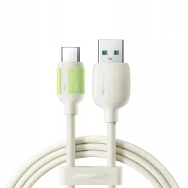 kabel-joyroom-s-a53-3a-usb-a-usb-c-z-fluorescencyjna-koncowka-2-m-bezow