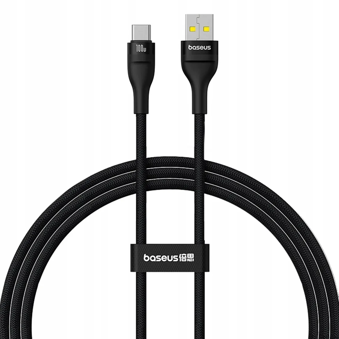 kabel-baseus-flash-2-usb-a-usb-c-100w-1-m-czarny-stan-nowy