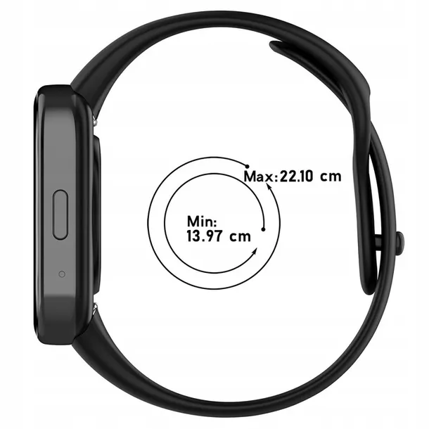 pasek-do-zegarka-bizon-do-redmi-watch-3-active-kolor-czarny