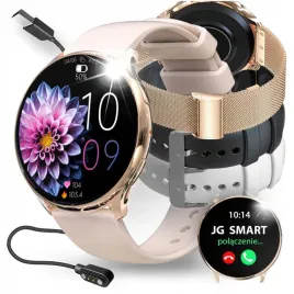 smartwatch-damski-zegarek-menu-pl-powiadomienia-rozmowy-smart-watch-4-paski
