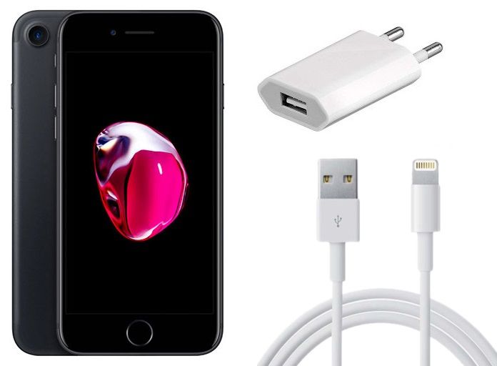 Smartfon Apple iPhone 7 32GB A1778 Czarny | AKCESORIA | Stan: Dobry