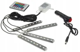 kolorowe-neony-led-rgb-do-oswietlenia-wnetrza-auta-4x9-led-12v-6w