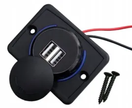 gniazdo-montazowe-2x-usb-3-1a-swiecace-12-24v-blue