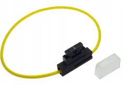 gniazdo-z-bezpiecznikiem-samochodowym-midi-1a-zolty-kabel-3mm
