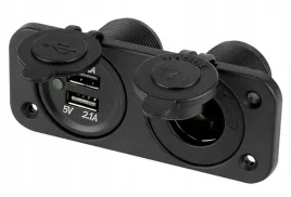 gniazdo-zapalniczki-z-ladowarka-2x-usb-do-auta-quada-motocykla-lodzi