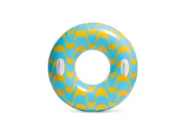 kolo-dmuchane-do-plywania-z-uchwytem-91-cm-intex-59256-niebiesko-zolte