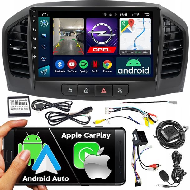 RADIO SAMOCHODOWE 2DIN NCS RS-305 OPEL INSIGNIA 2008-2013 ANDROID NAWIGACJA