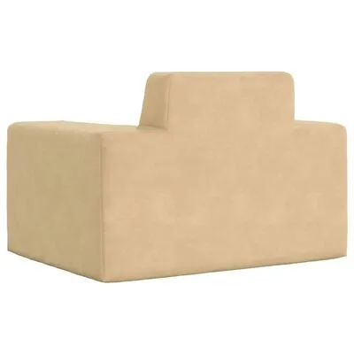 sofa-dziecieca-kremowa-miekki-plusz-wysokosc-siedziska-12-cm