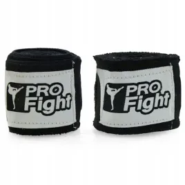 profight-bandaz-bokserski-ochraniacz-sportowy-treningowy-czarny-bawelna-4m