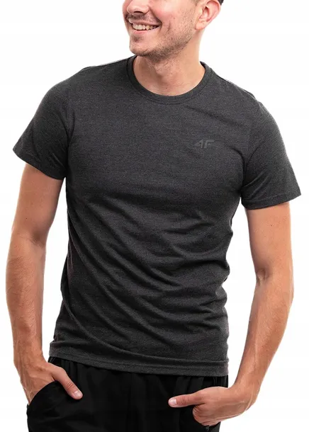 Koszulka Męska 4F T-shirt Bluzka Sportowa Bawełniana Treningowa roz. M