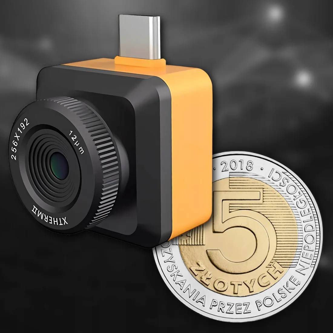 kamera-termowizyjna-xinfrared-t2s-uchwyt-smartfon-aplikacja-android-usb-c-stan-nowy