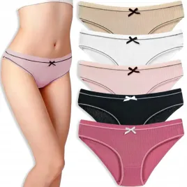 5x-wygodne-majtki-figi-bawelniane-prazkowane-kokardka-l-xl-35