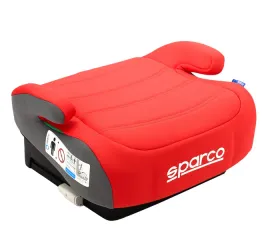 sparco-i-size-fotelik-podstawka-booster-125-150cm-isofix-red-grey