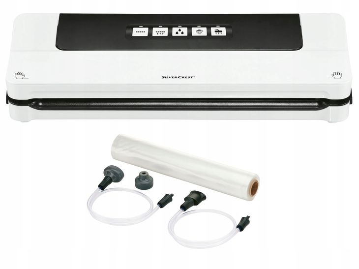 ﻿SILVERCREST KITCHEN TOOLS Zgrzewarka próżniowa 125 W, SV 125 C7 125W Biała