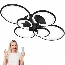 lampa-sufitowa-led-72w-czarna-6xring-plafon-loft-duza-okregi-pilot