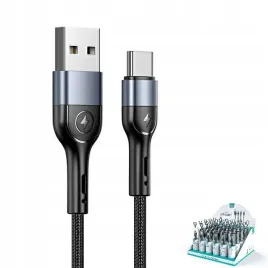 usams-kabel-pleciony-u55-usb-c-do-telefonow-tabletow-z-ladowaniem-2a-szybko