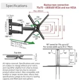 full-motion-dlugi-uchwyt-scienny-do-telewizora-stan-nowy