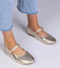 zlote-balerinki-damskie-ze-sprzaczka-mollis