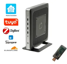 home-assistant-hp-t630-8gb-ram-ssd-cloudflare-tuya-zigbee2mqtt-adapter