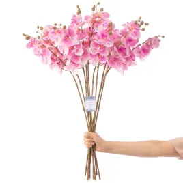 ameliahome-sztuczny-kwiat-x-10-orchidea-faleni-25x76-cm-rozowy