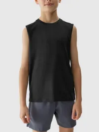 4f-koszulka-chlopieca-sportowa-tank-top-m692-gleboka-czern-122-128