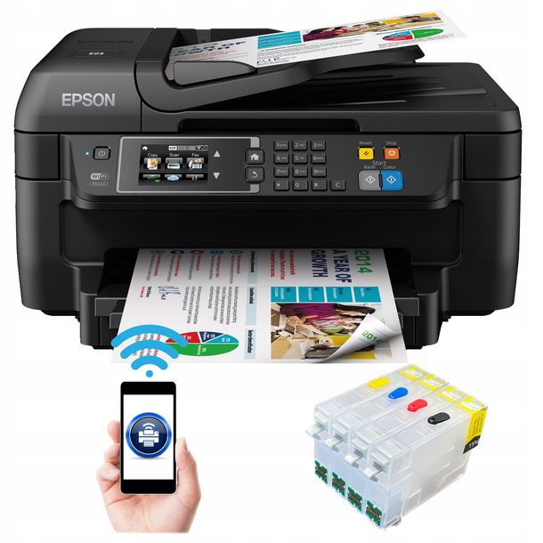 DRUKARKA WIELOFUNKCYJNA Epson WF-2660 WIFI DUPLEX ADF wieczne tusze
