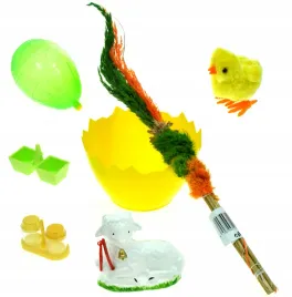 zestaw-wielkanocny-do-koszyczka-palma-solniczka-kurczatko-baranek-7-szt