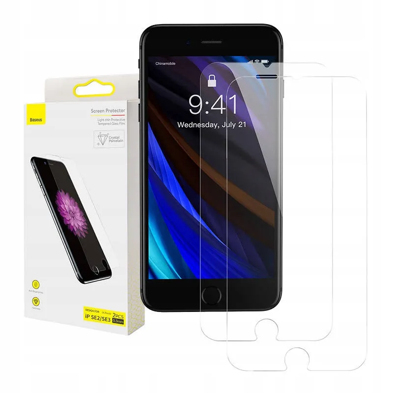 szklo-hartowane-0-3mm-baseus-do-iphone-se-2-iphone-se-3-stan-nowy