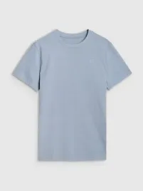 4f-koszulka-bawelniana-t-shirt-meski-4fwss25ttshm2074-niebieska