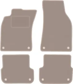 dywaniki-welurowe-bezowe-do-audi-a6-c6-sedan-kombi-avant-2004-2006