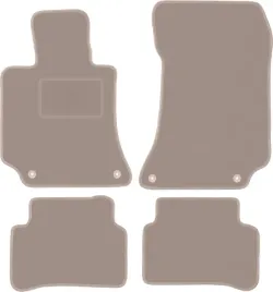 dywaniki-welurowe-bezowe-do-mercedes-e-w212-sedan-kombi-coupe-2009-2016