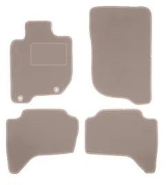 dywaniki-welurowe-bezowe-do-mitsubishi-l200-iv-pickup-2006-2015