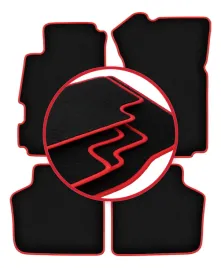 dywaniki-samochodowe-carlux-red-do-daewoo-arcadia-sedan-1991-1996