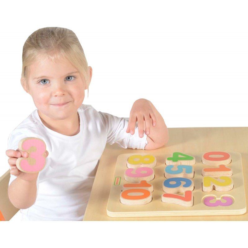Nauka Cyferek Dla 6 Latka Nauka Cyferek Drewniana Tabliczka Edukacyjna Masterkidz Matematyka