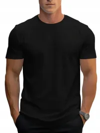 czarna-koszulka-meska-bawelniana-t-shirt-meski-100percent-bawelna-comfort-xl