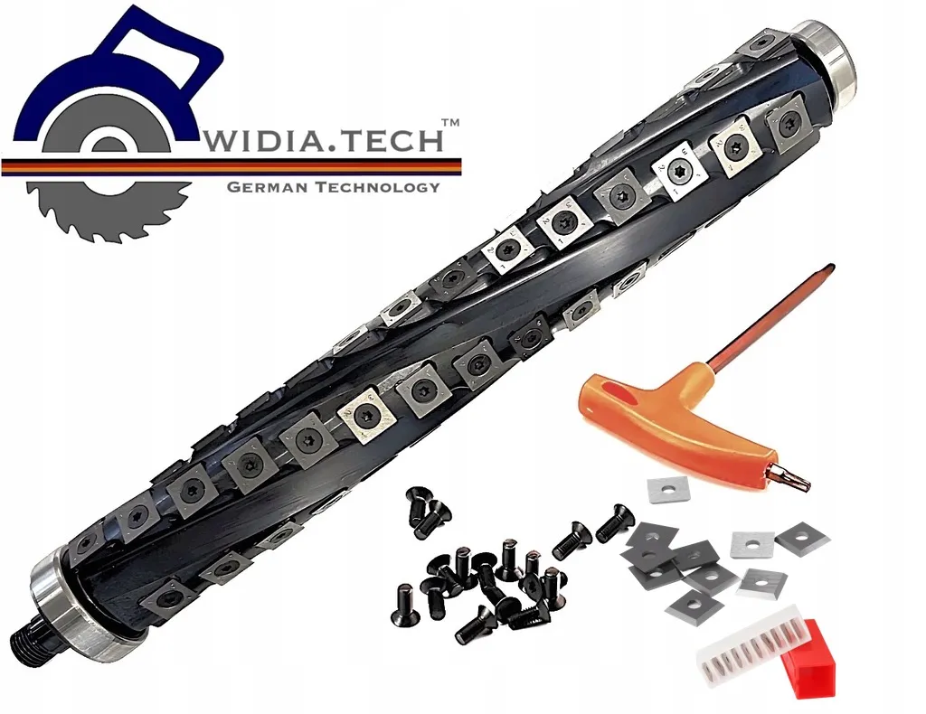 Wał spiralny helikalny widia.tech do grubościówki DeWalt 58 noże