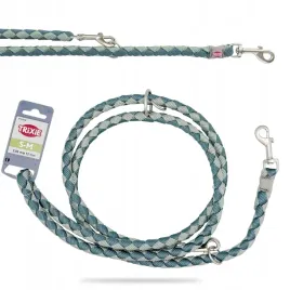 smycz-parciana-regulowana-dla-malego-psa-trixie-cavo-s-m-2m-12mm
