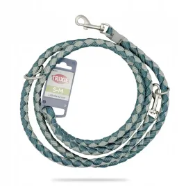 smycz-parciana-regulowana-dla-malego-psa-trixie-cavo-s-m-2m-12mm