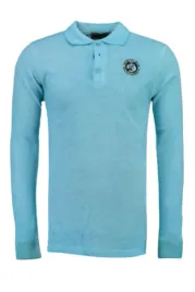 koszulka-chlopieca-polo-geographical-norway-kacolino-z-dlugim-rekawem-niebi