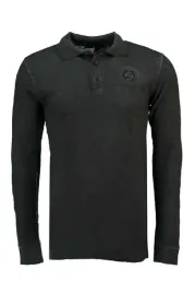 koszulka-chlopieca-polo-geographical-norway-kacolino-z-dlugim-rekawem-czarn