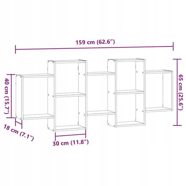 polka-scienna-dab-sonoma-159x18x65-cm-stan-nowy-material-inny